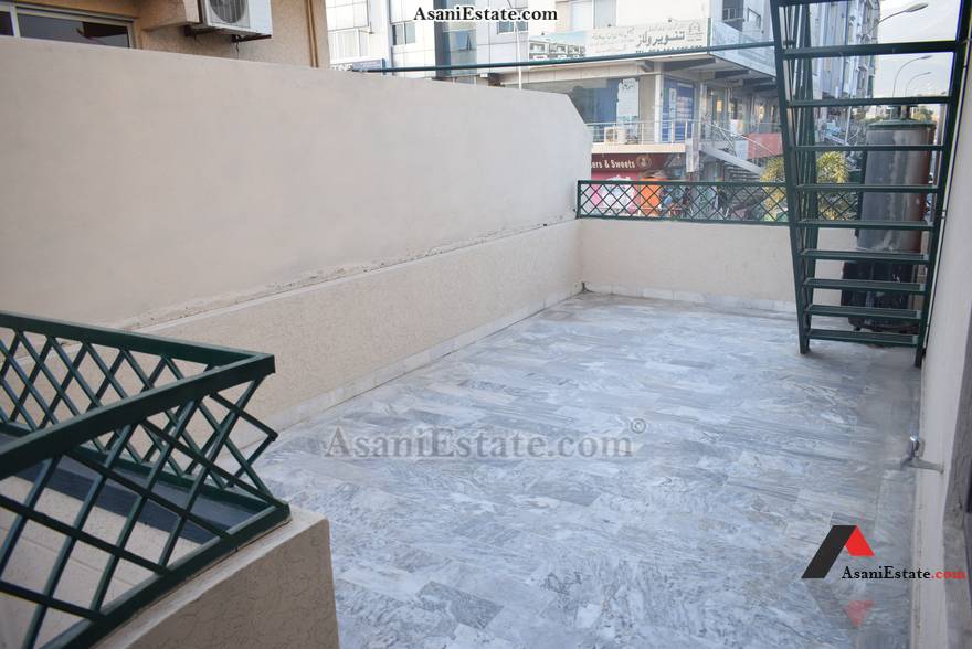 First Floor Balcony/Terrace 50x90 feet 1 Kanal portion for rent Islamabad sector E 11 