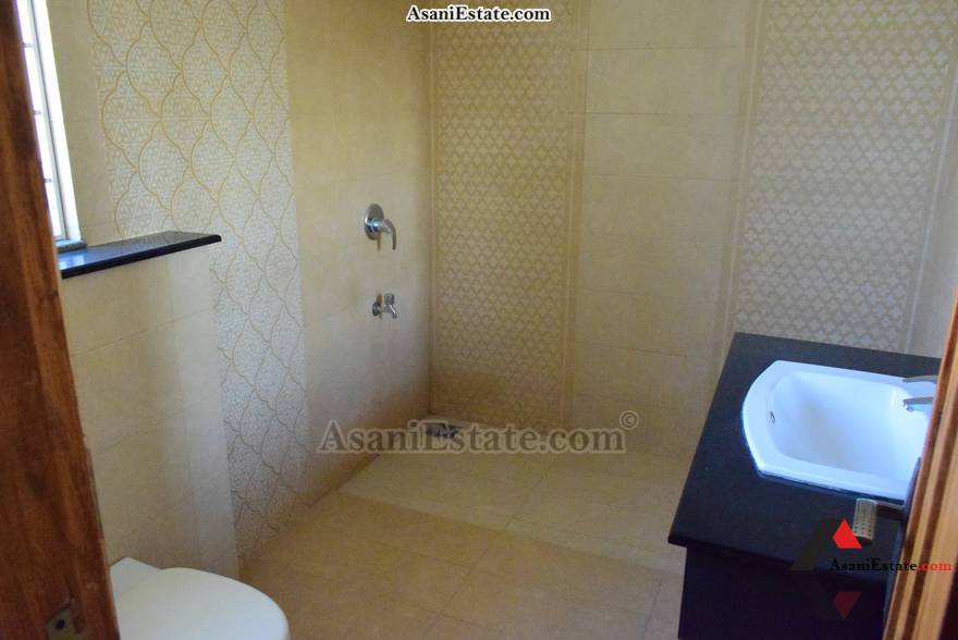 Ground Floor Bathroom 50x90 feet 1 Kanal portion for rent Islamabad sector E 11 