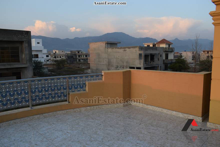 First Floor Balcony/Terrace 60x90 feet 1.2 Kanal house for sale Islamabad sector D 12 
