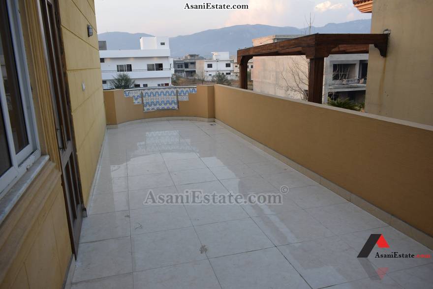 First Floor Balcony/Terrace 60x90 feet 1.2 Kanal house for sale Islamabad sector D 12 